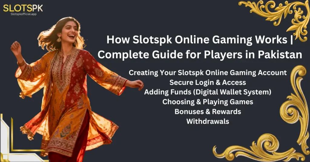 How Slotspk Online Gaming Works | Complete Guide for Players in Pakistan
