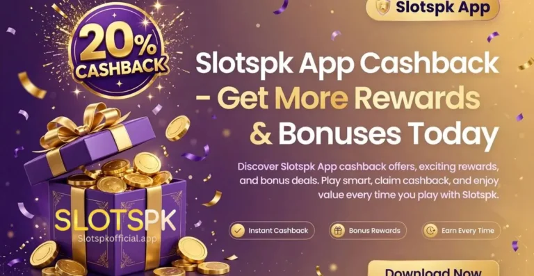 Slotspk App Cashback
